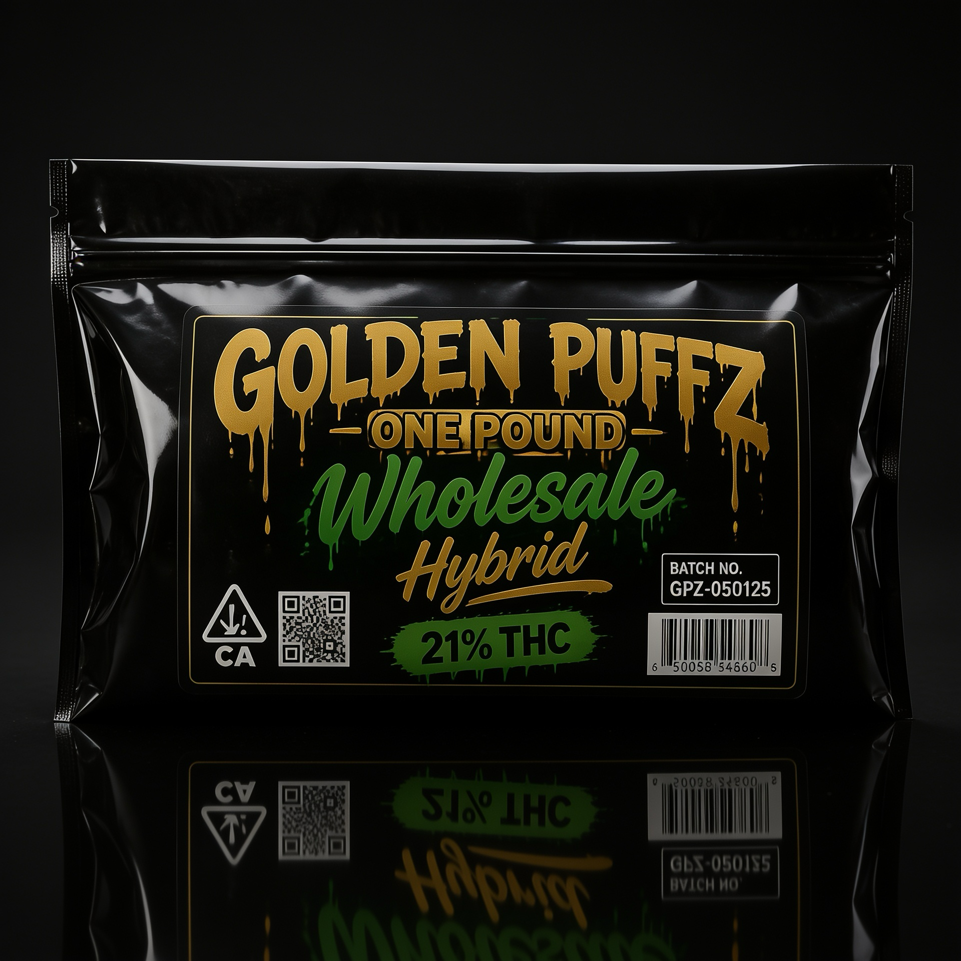 Pound Bag + Label Combo — custom printed