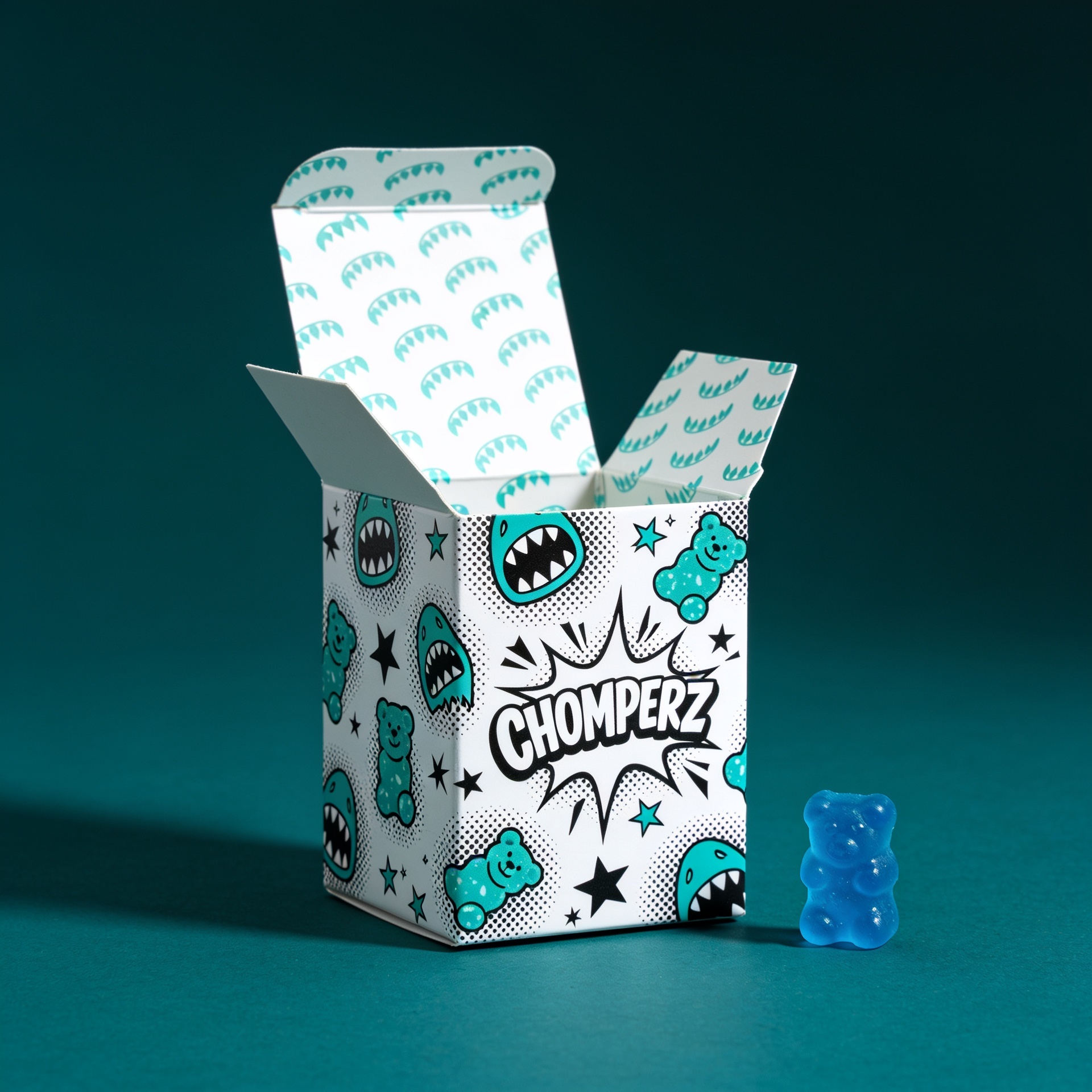 Tuck end box — custom printed