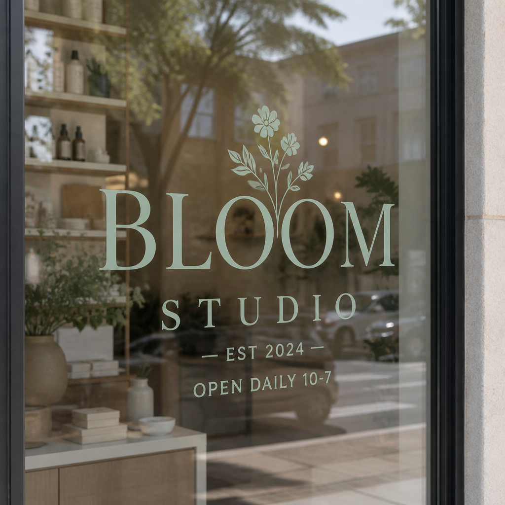 Window Decals — custom printed