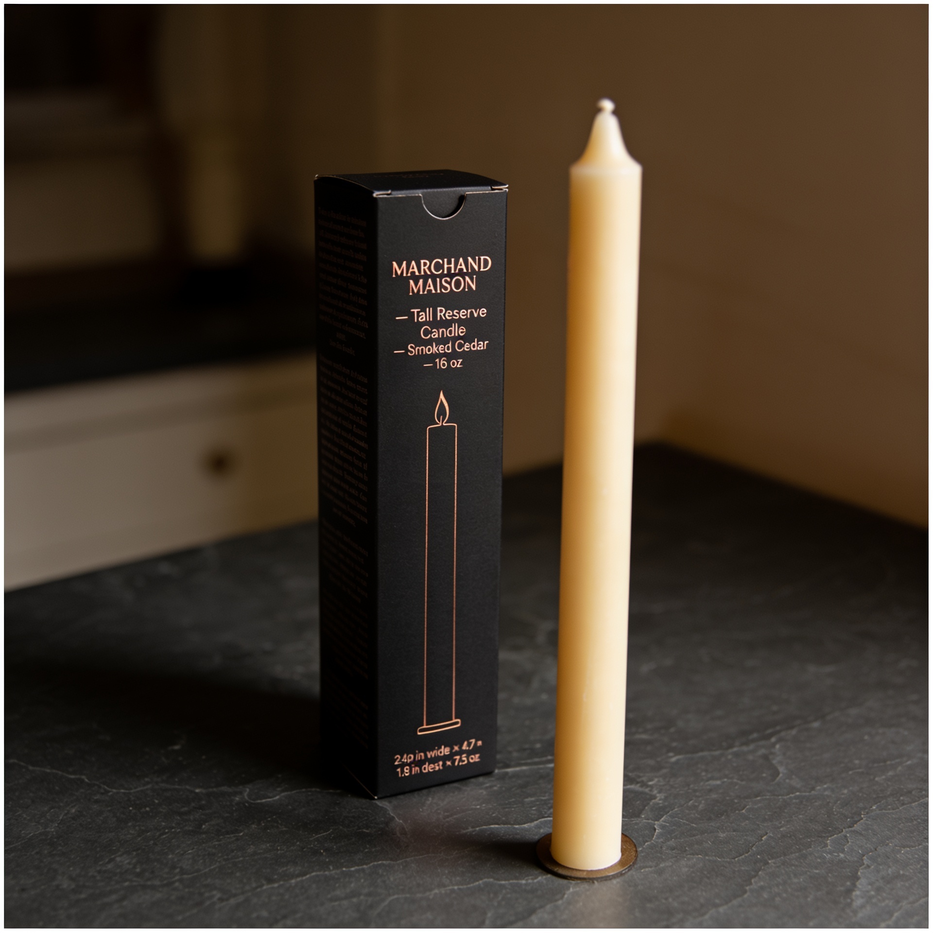 Thumb-Cut Tall Tuck End Box — view 4