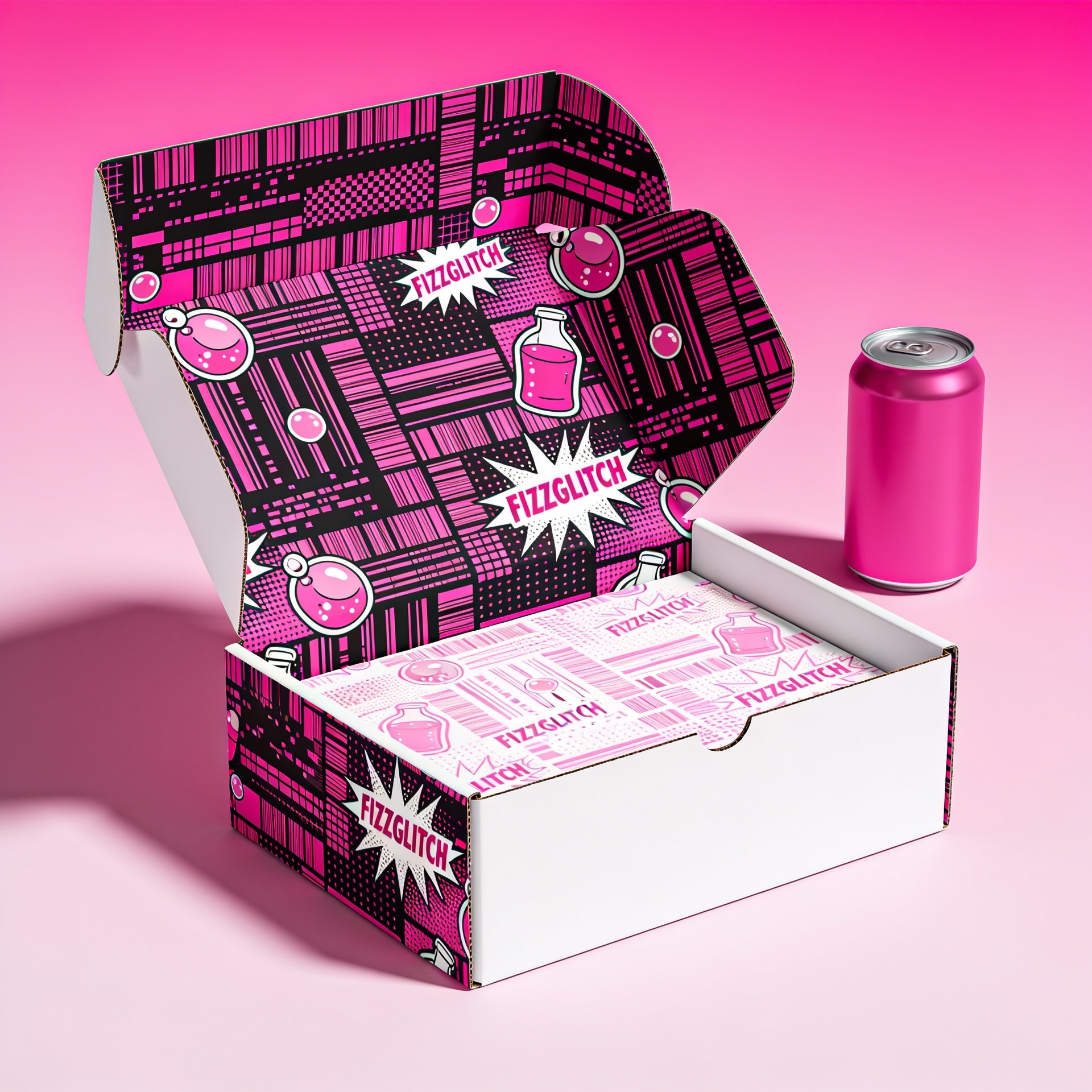 Tuck end box — custom printed