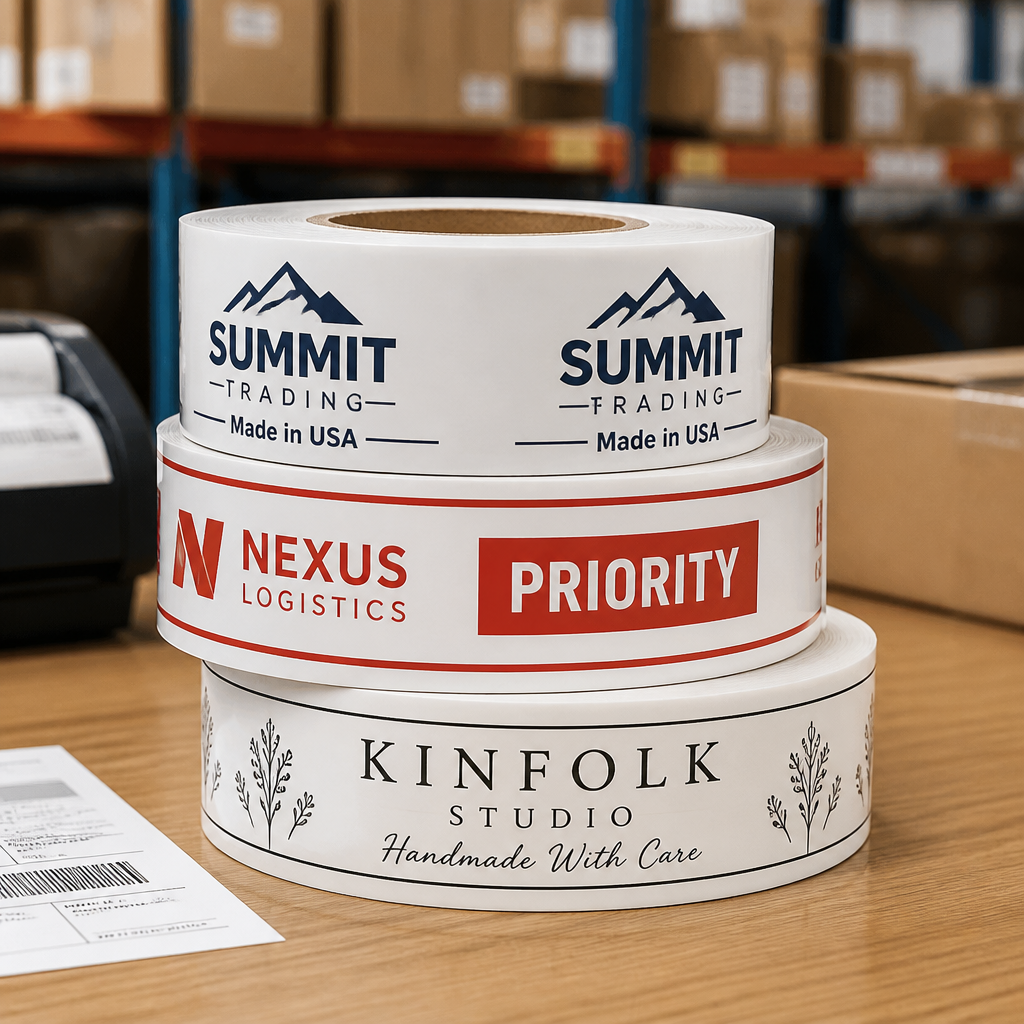 Custom Poly Tape — custom printed