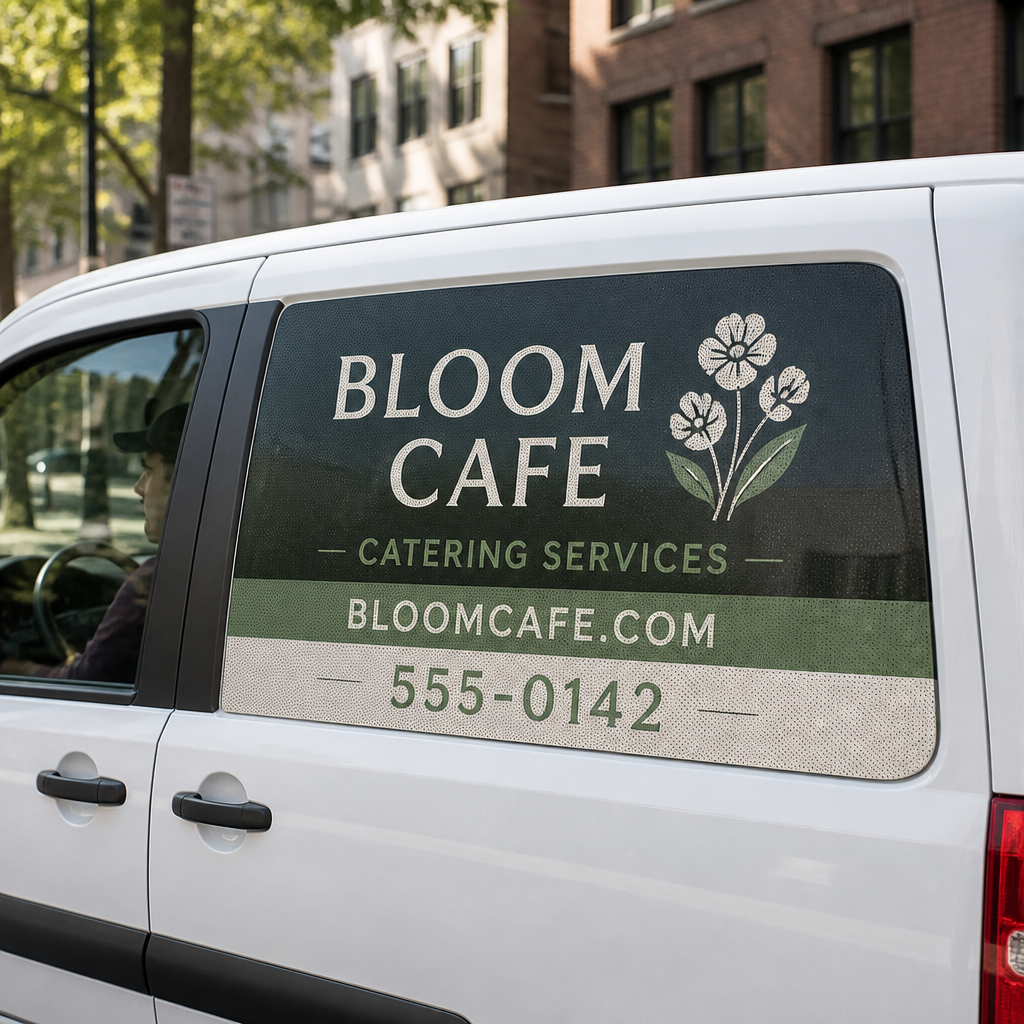 Perforated Window Vinyl — view 3