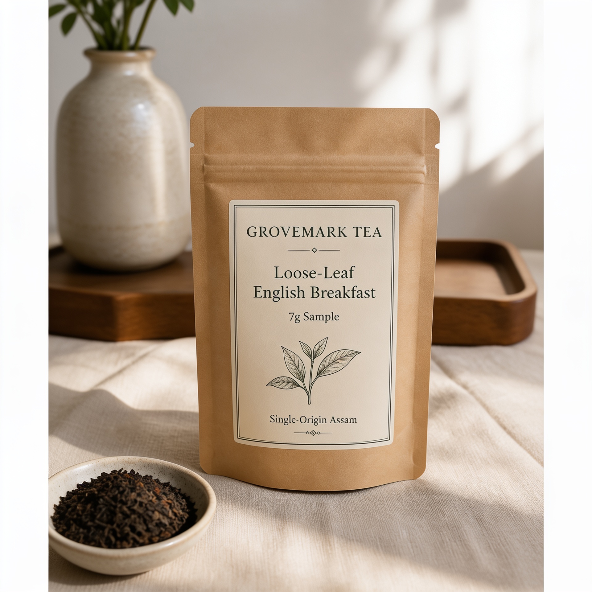 7 Gram Bag + Label Combo — custom printed