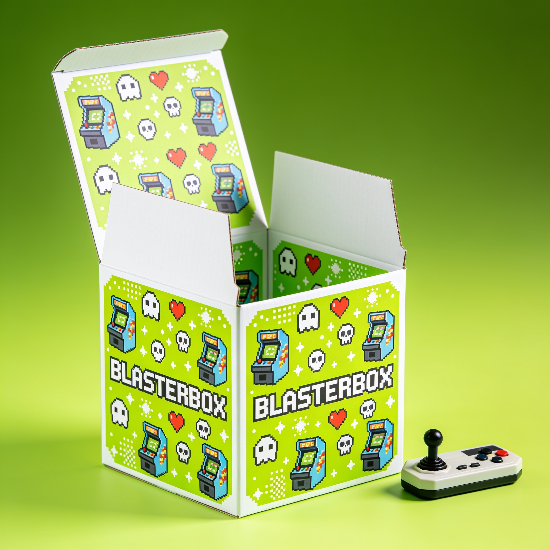 Tuck end boxes reverse aircraft-type — custom printed