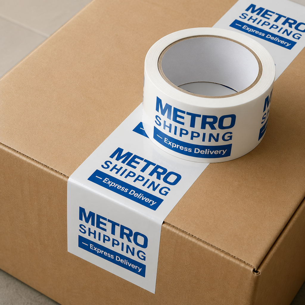 Custom Packaging Tape — custom printed
