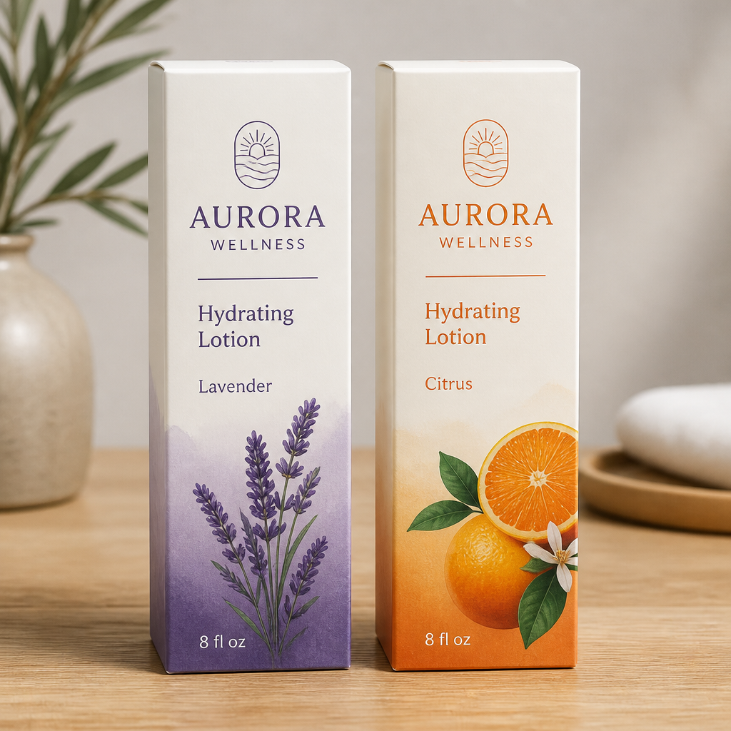 Body Lotion Box — view 3