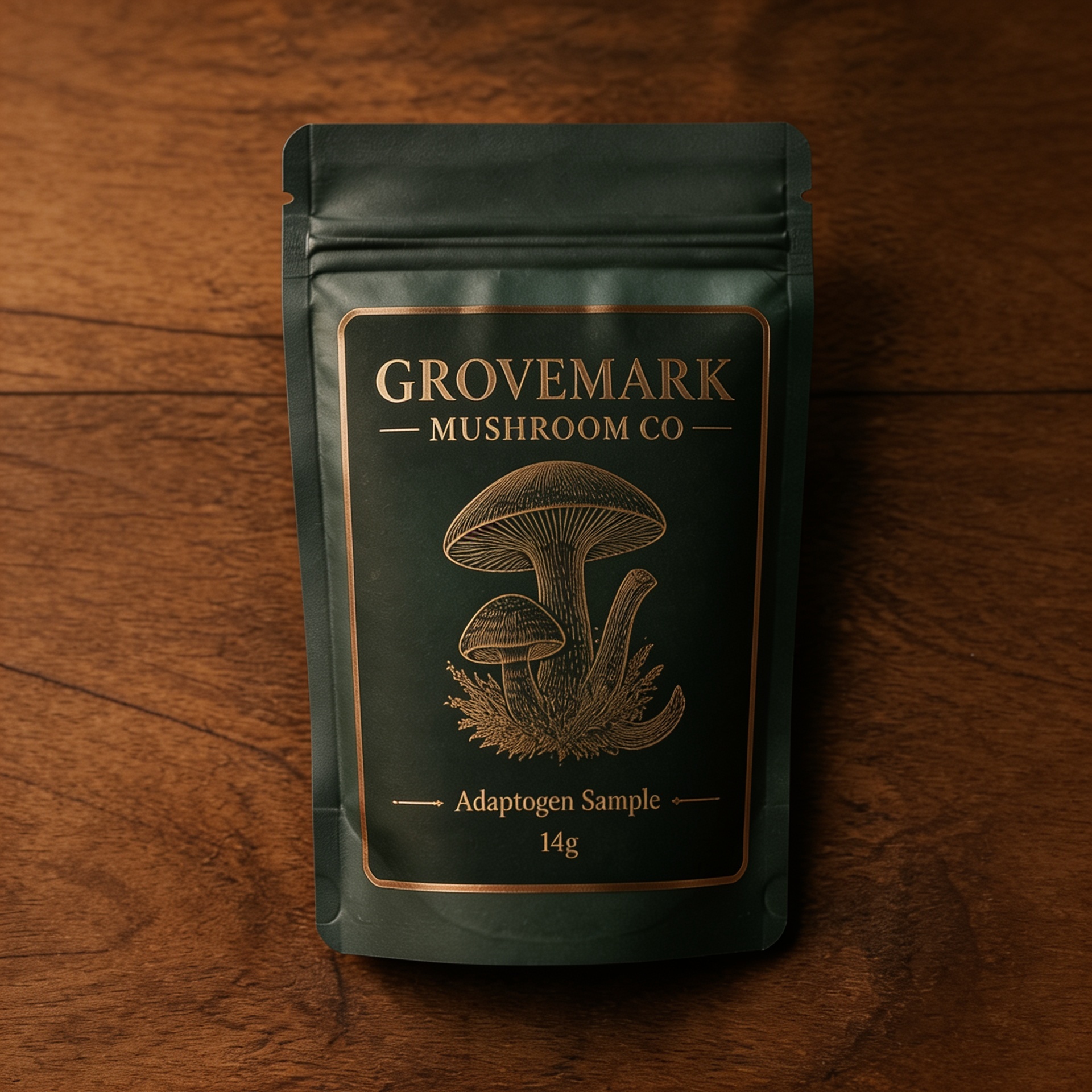1 Ounce Bag + Label Combo — custom printed