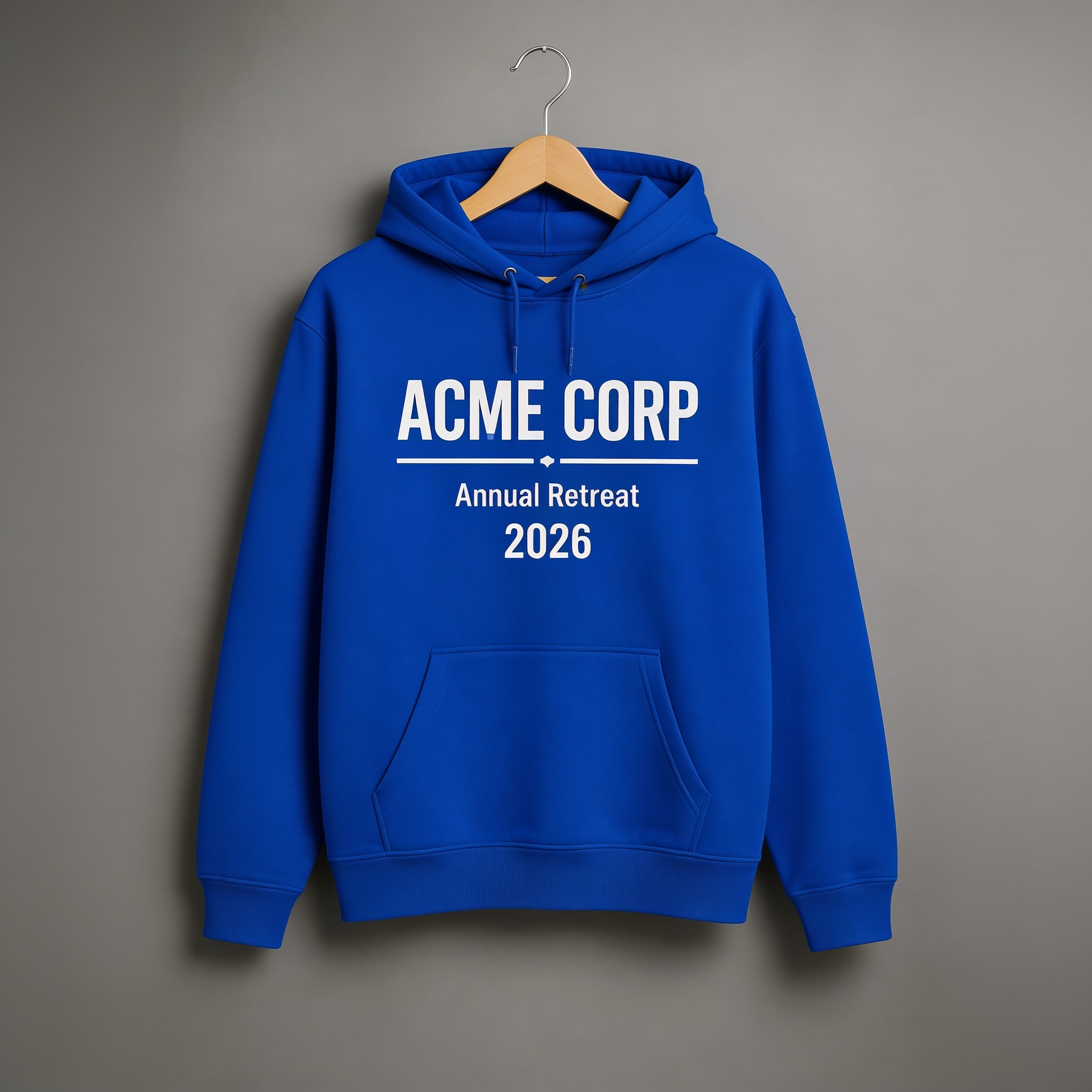 Promo Hoodie — custom printed