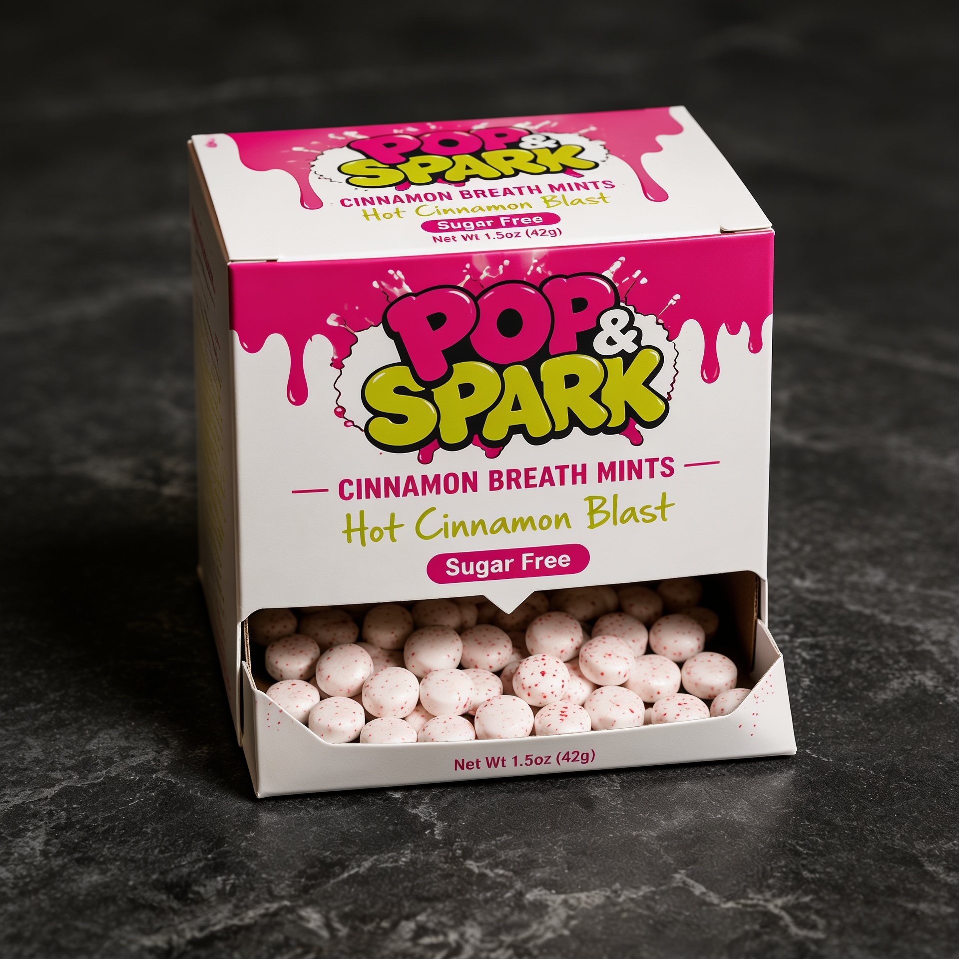 Rotating side opening paper box — custom printed