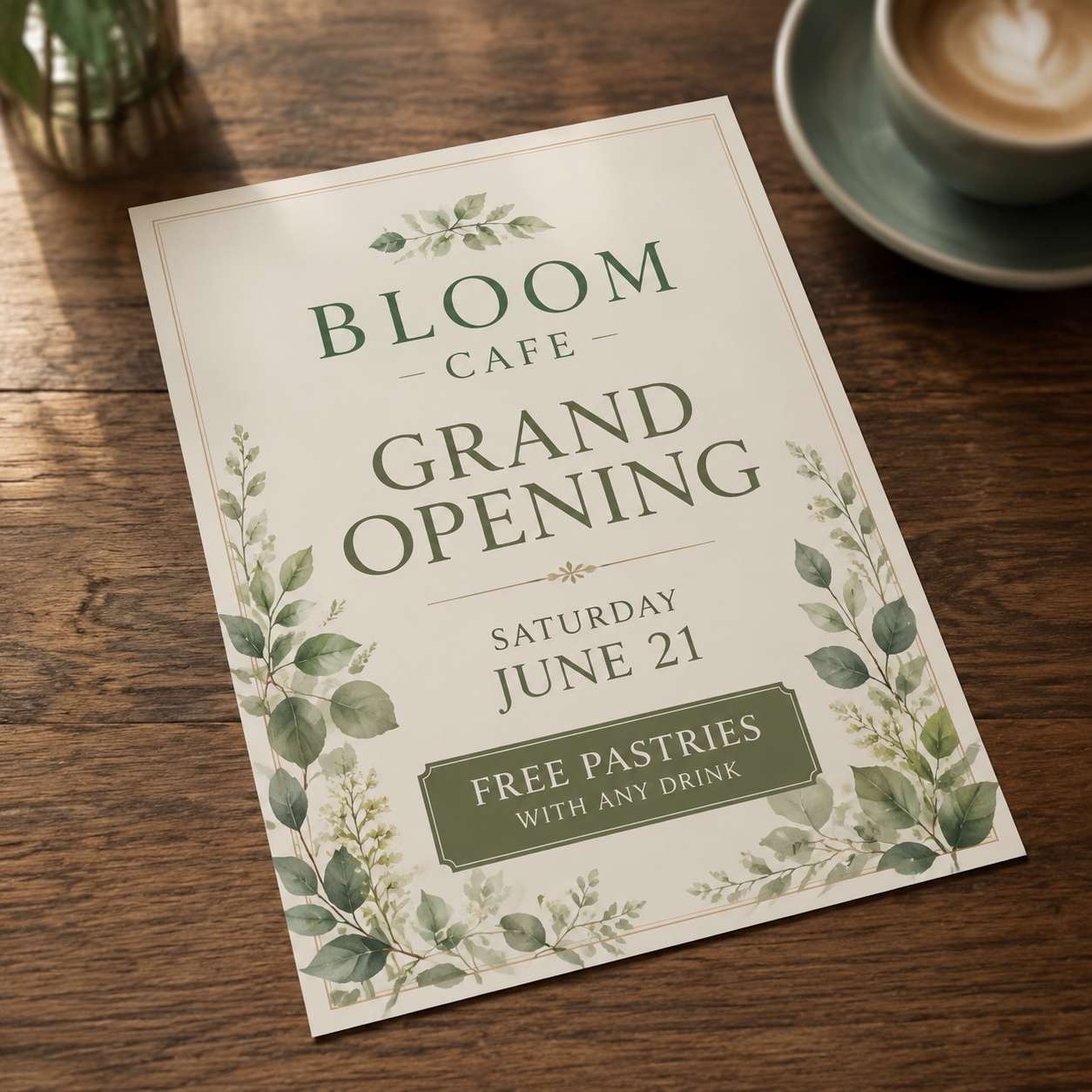 Flyers — custom printed