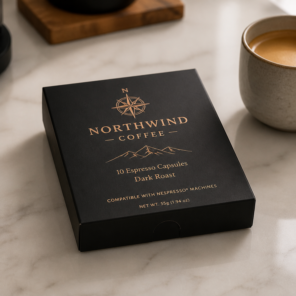 Mini Tuck End Box — custom printed