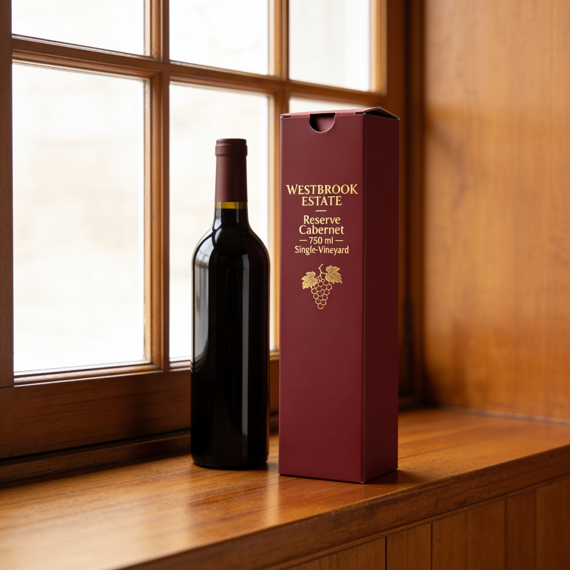 Thumb-Cut Tall Tuck End Box — custom printed