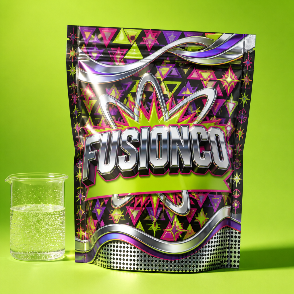 1 Ounce Bag + Label Combo — custom printed