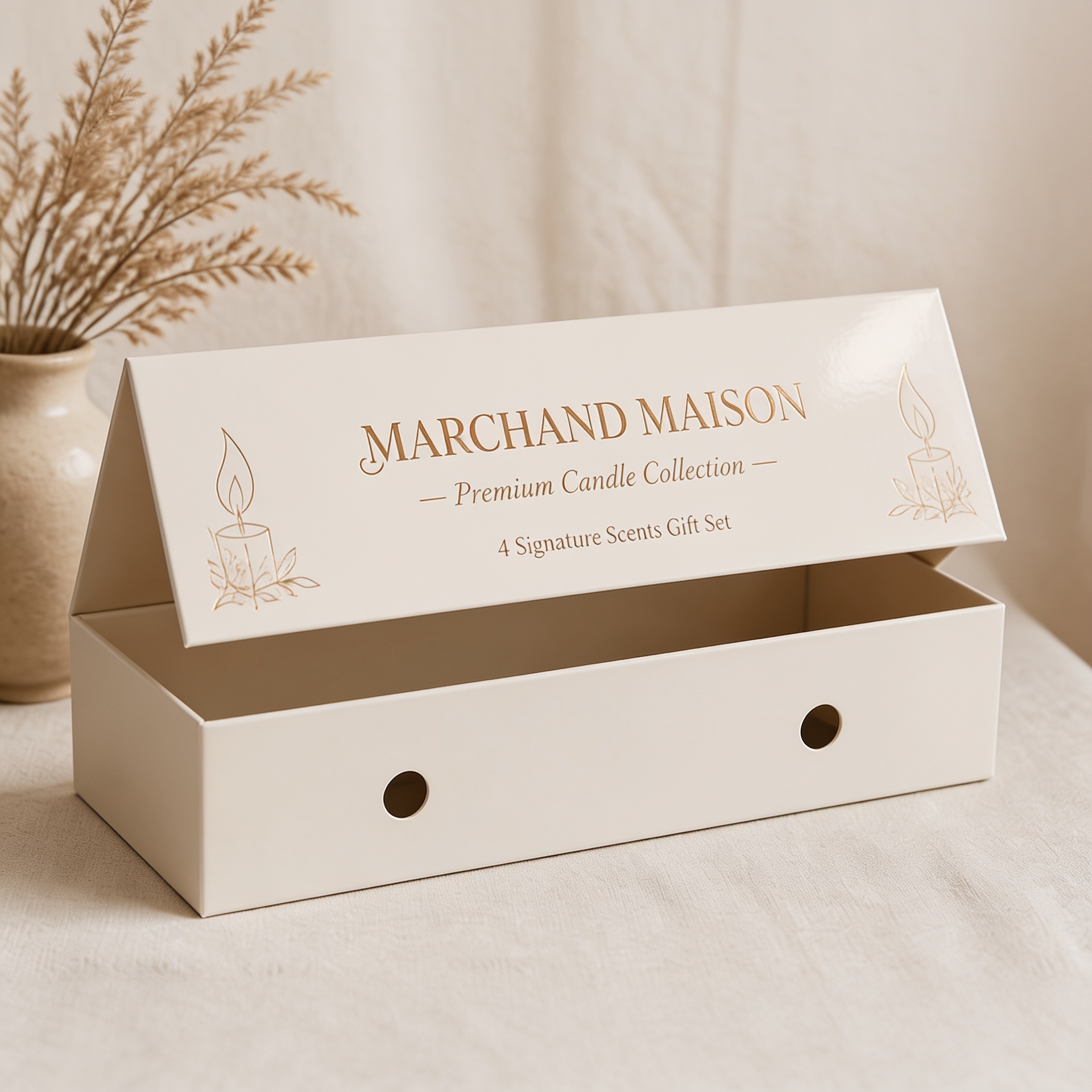 Flip-Top Hinged Lid Box — view 2