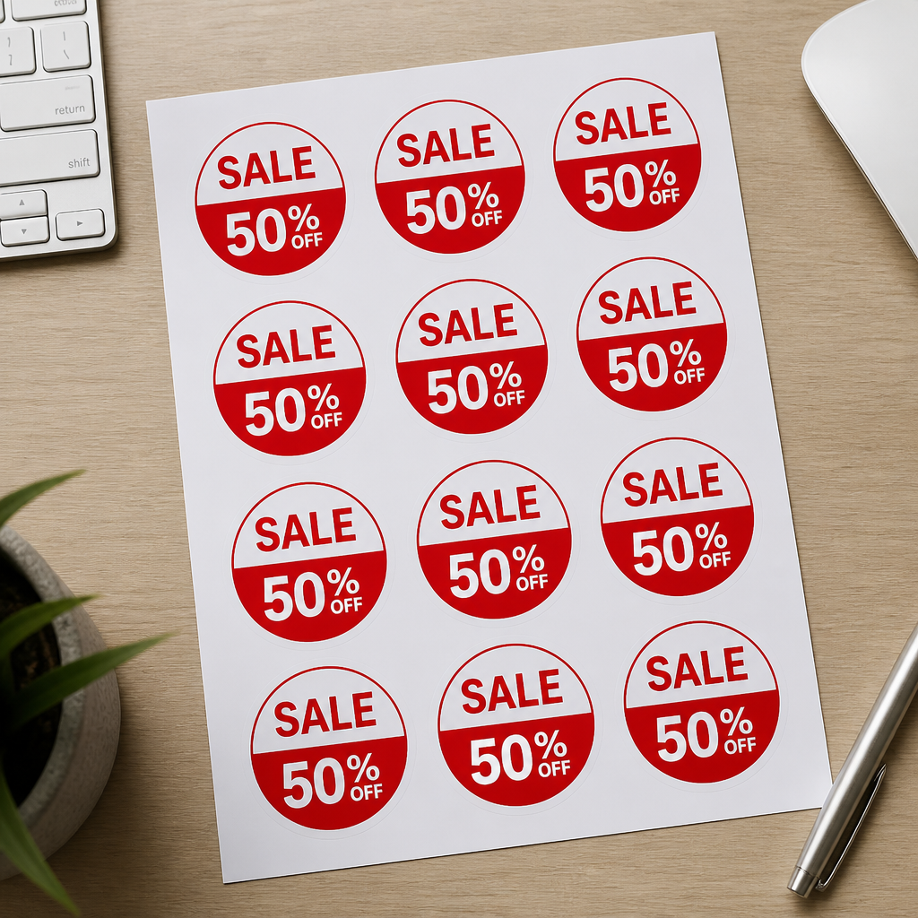 Sticker Sheets — custom printed