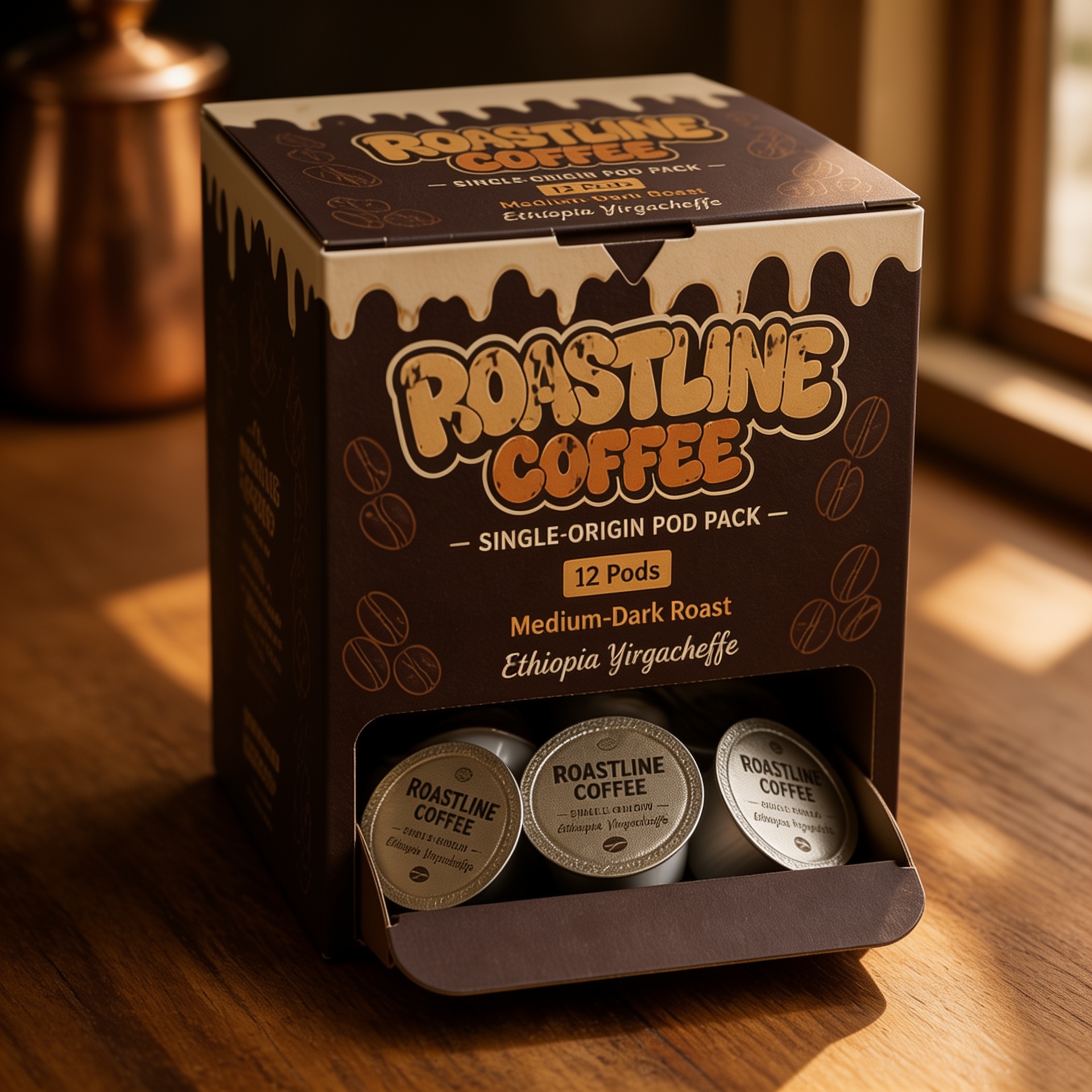 Rotating side opening paper box — view 4