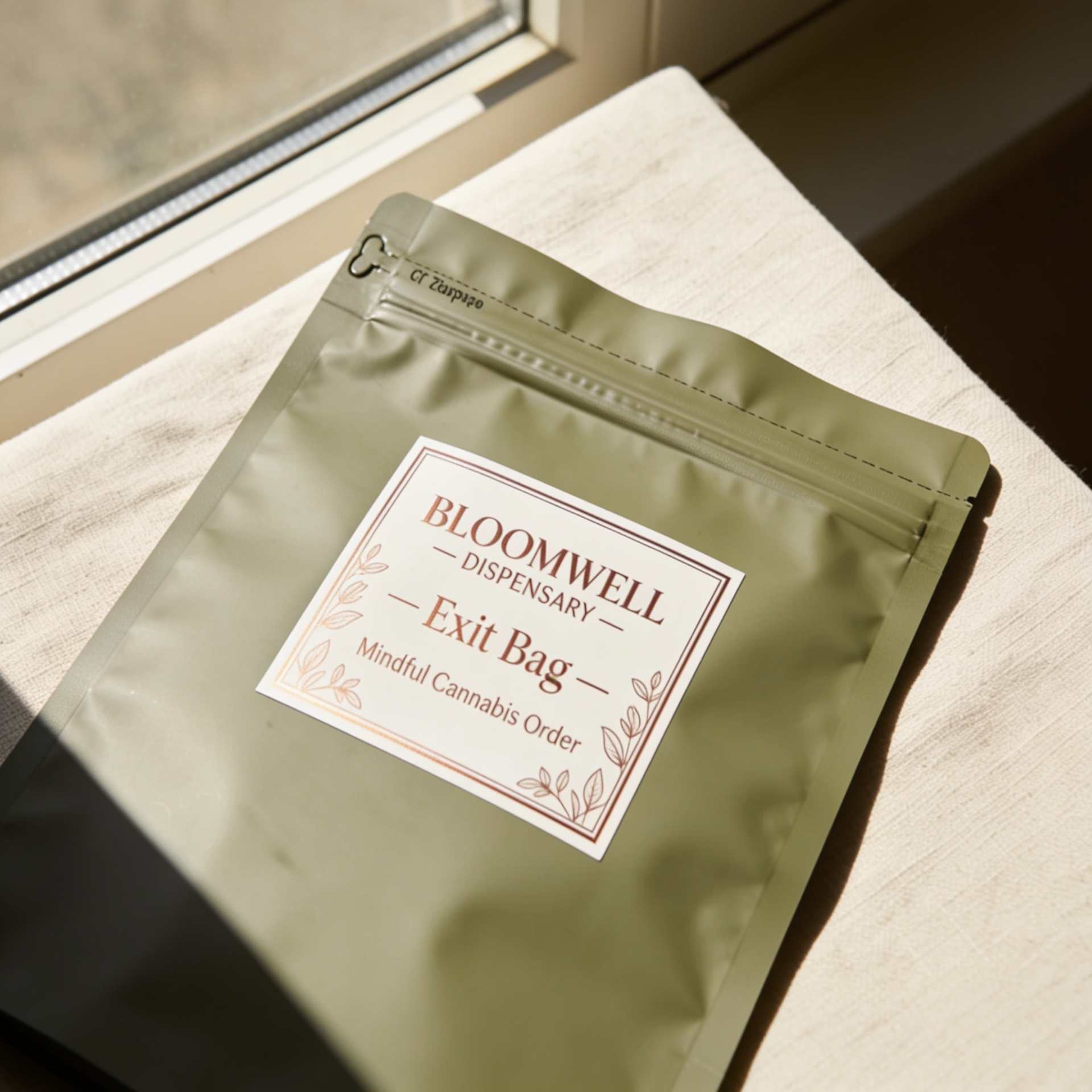12x9 Exit Bag + Label Combo — view 2