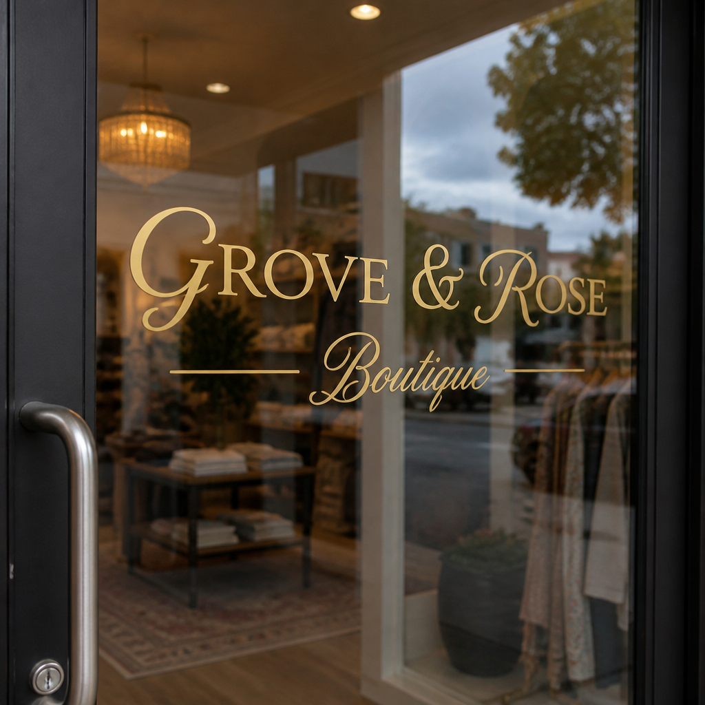 Custom Vinyl Lettering — custom printed