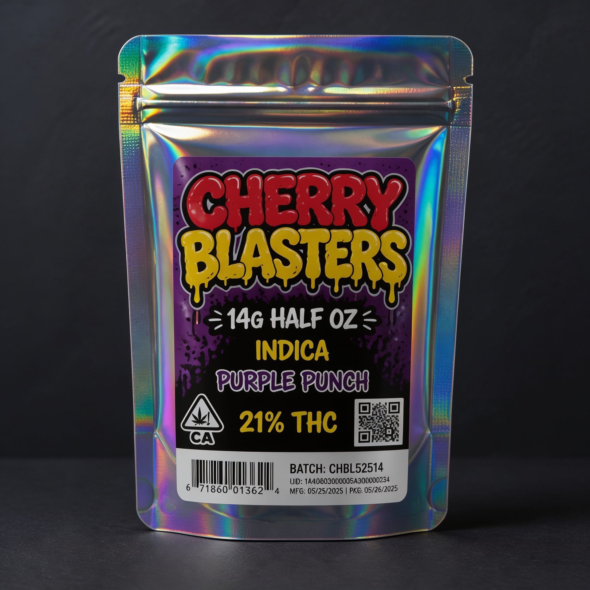 5x8 Laser Bag + Label Combo — custom printed