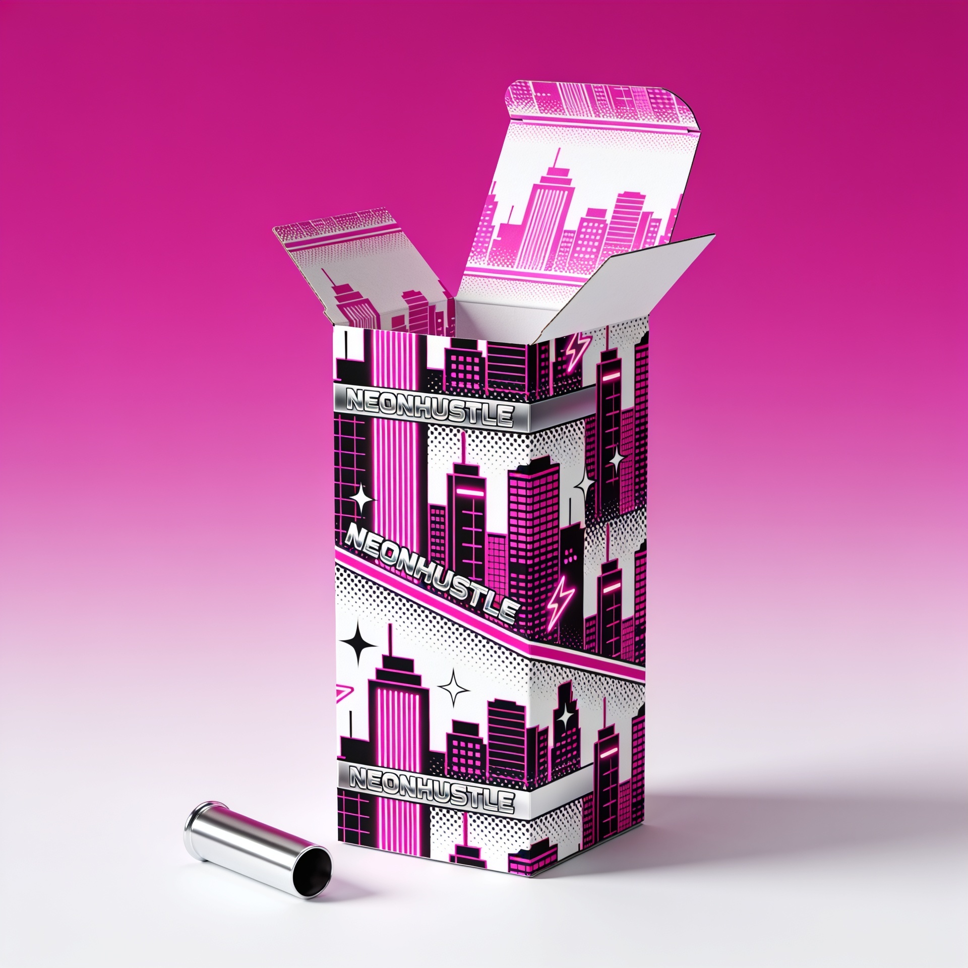 Tall Standing Tuck End Box — custom printed