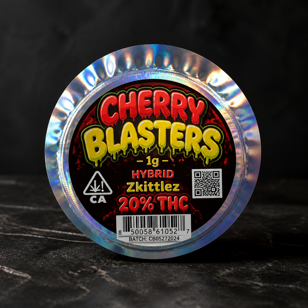 5 inch Laser Round Bag + Label Combo — view 2