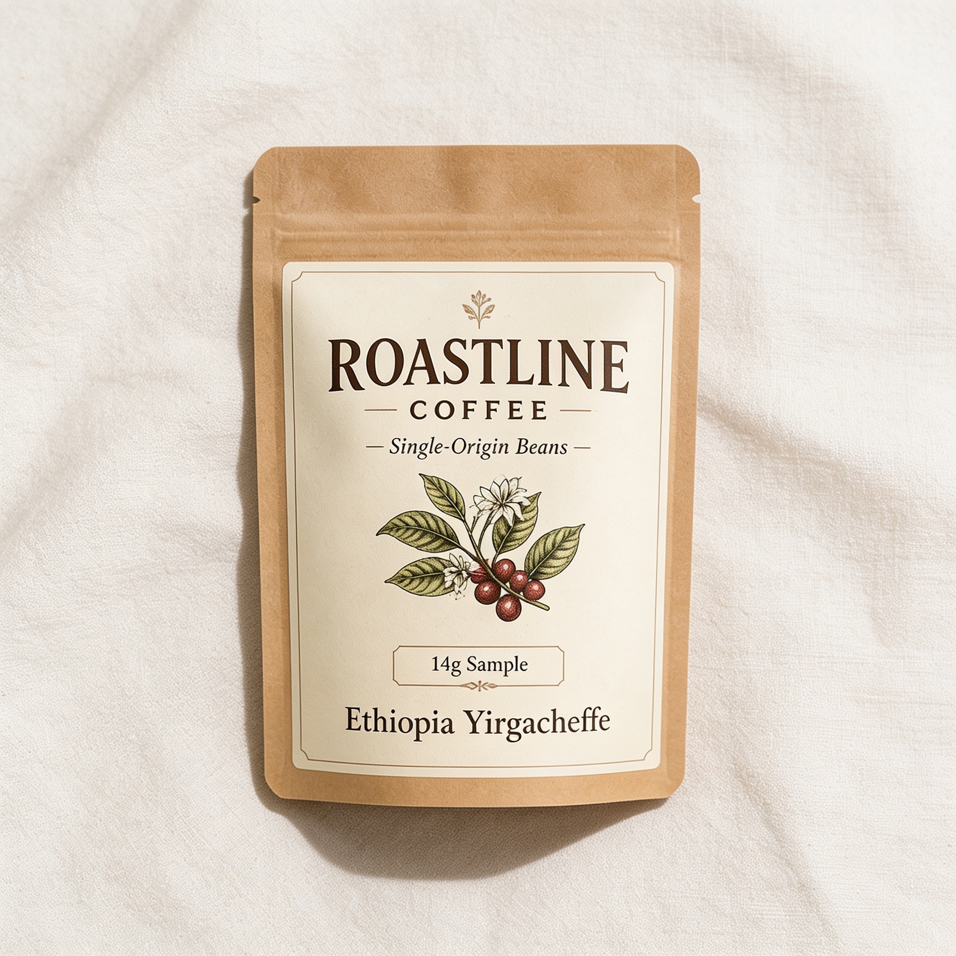 1/2 Gram Bag + Label Combo — custom printed