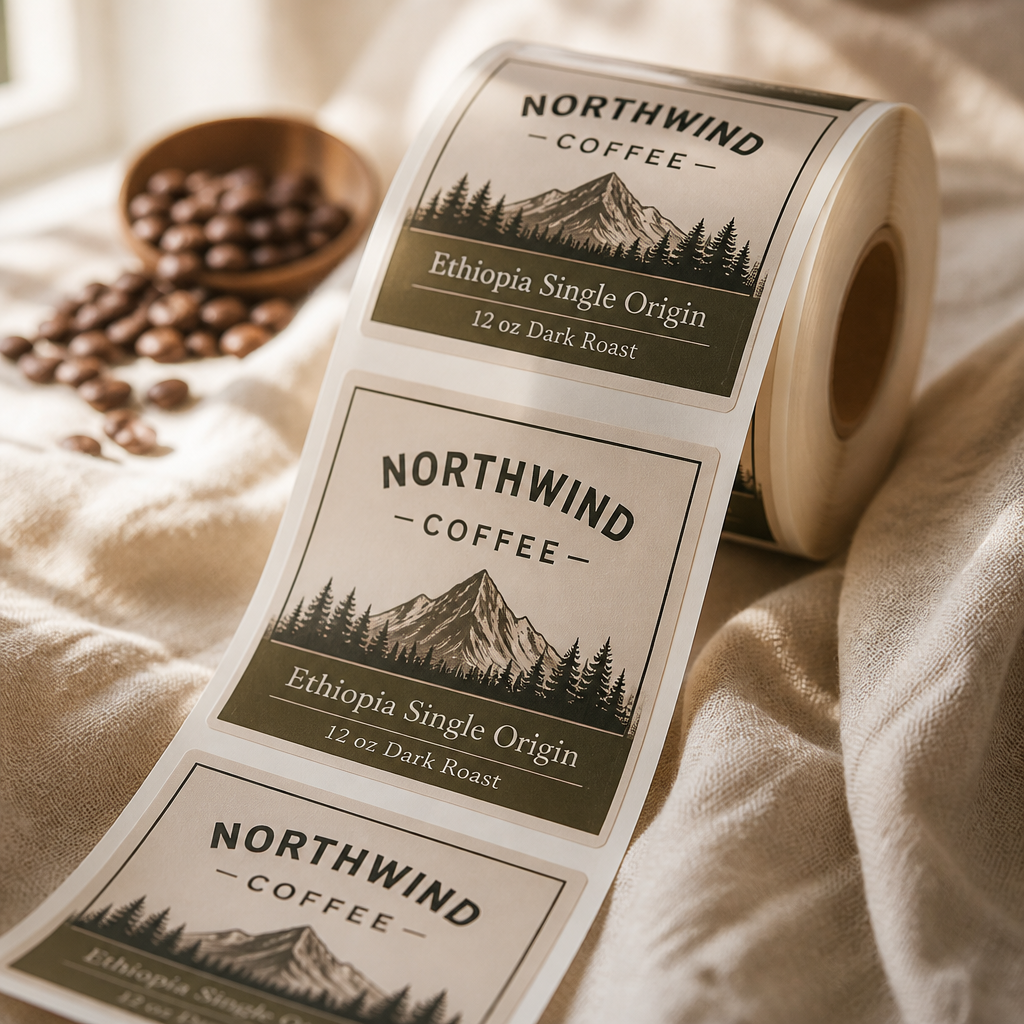 Roll Labels — custom printed