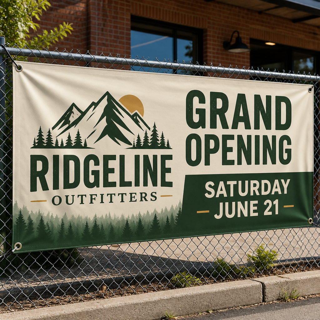 Vinyl Banners — custom printed