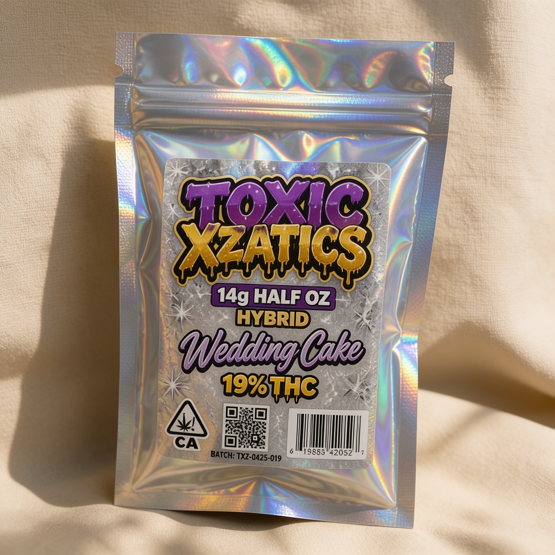 1/2 Ounce Bag + Label Combo — custom printed