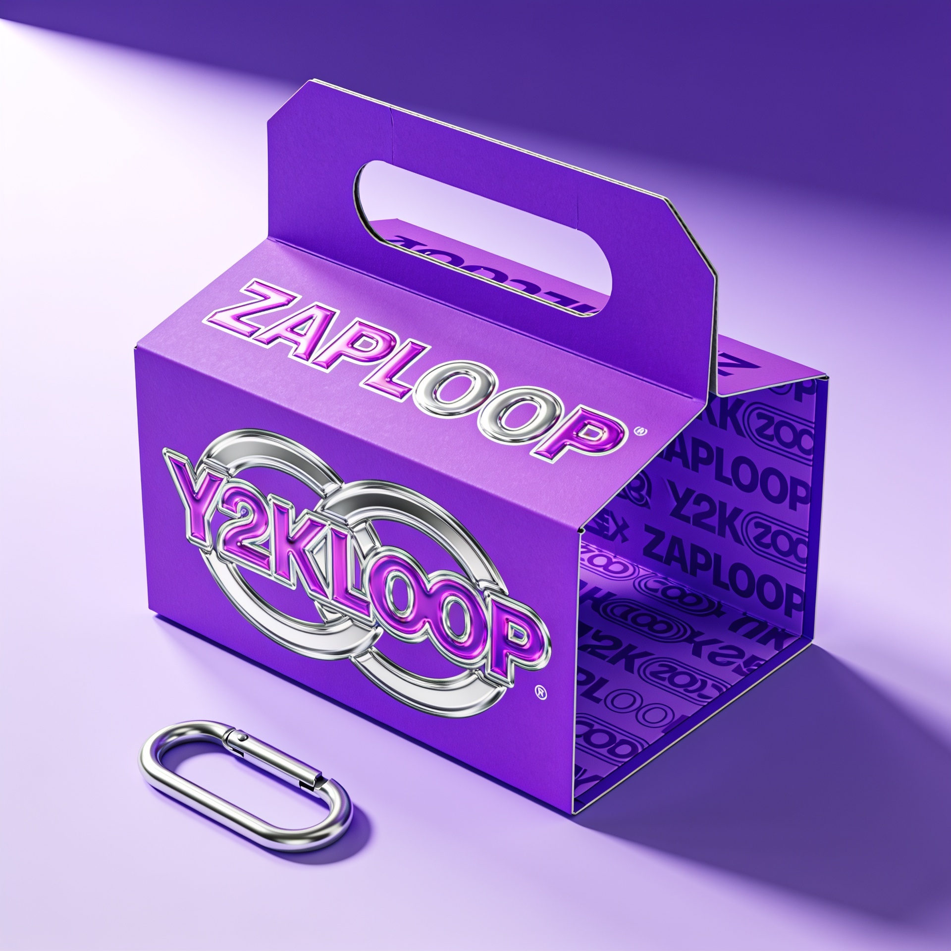 Carry Handle Tuck Top Box — custom printed