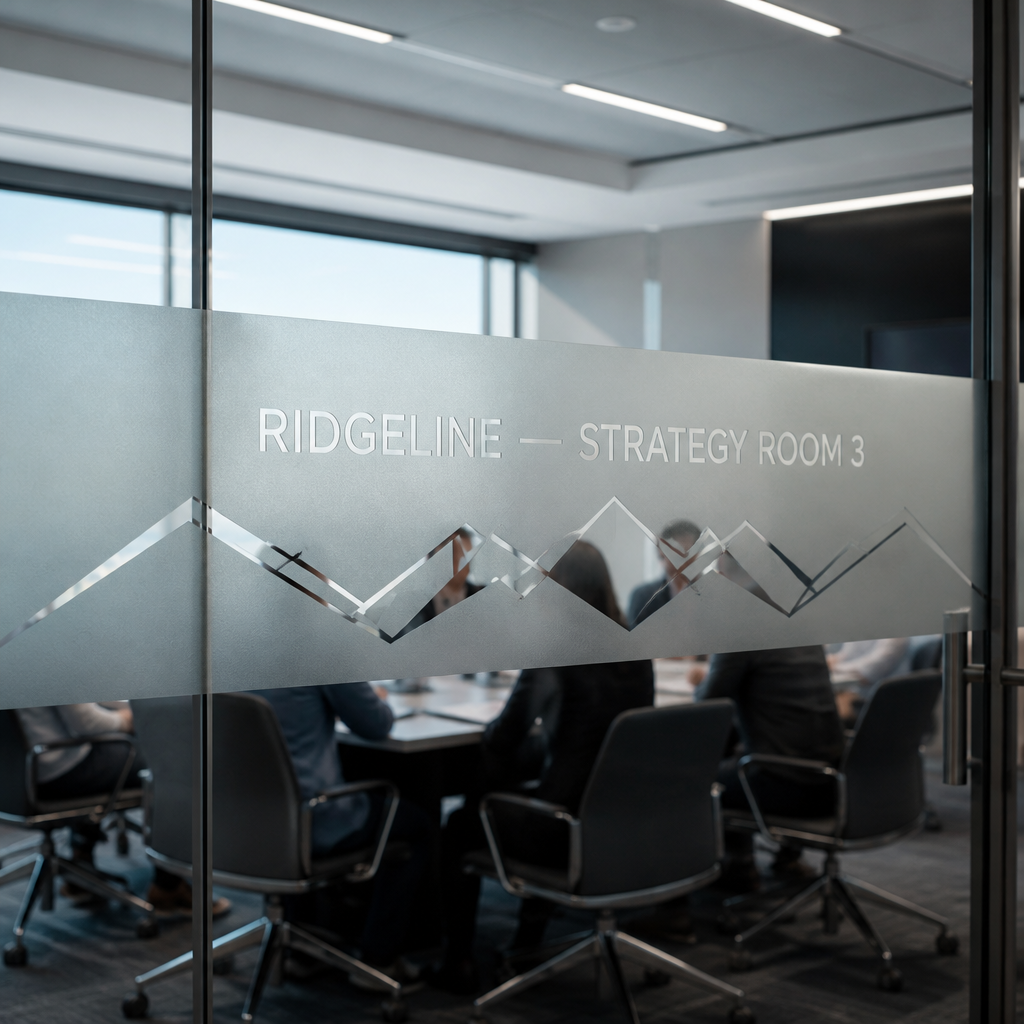 Frosted Window Decals — view 3