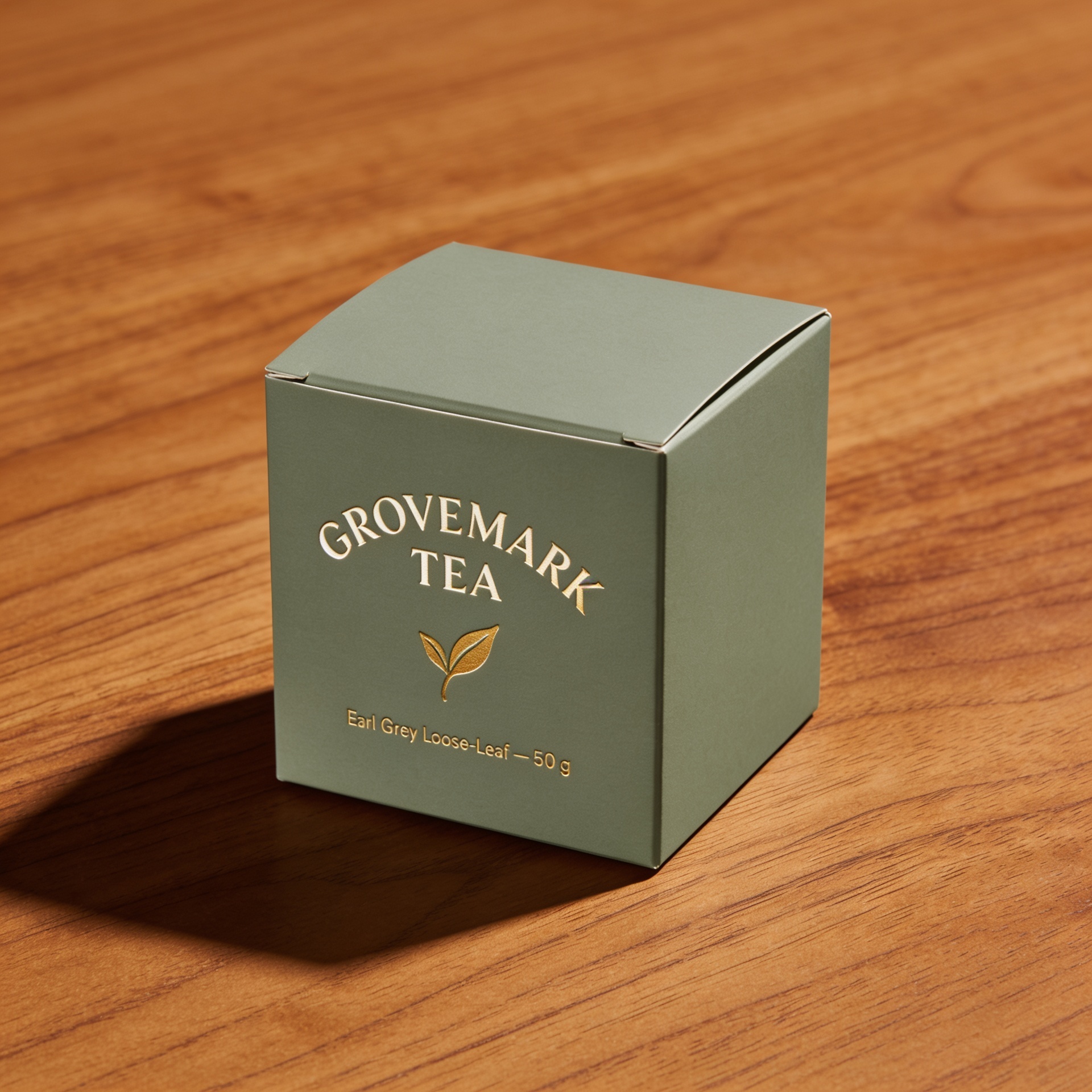 Tuck end box — custom printed