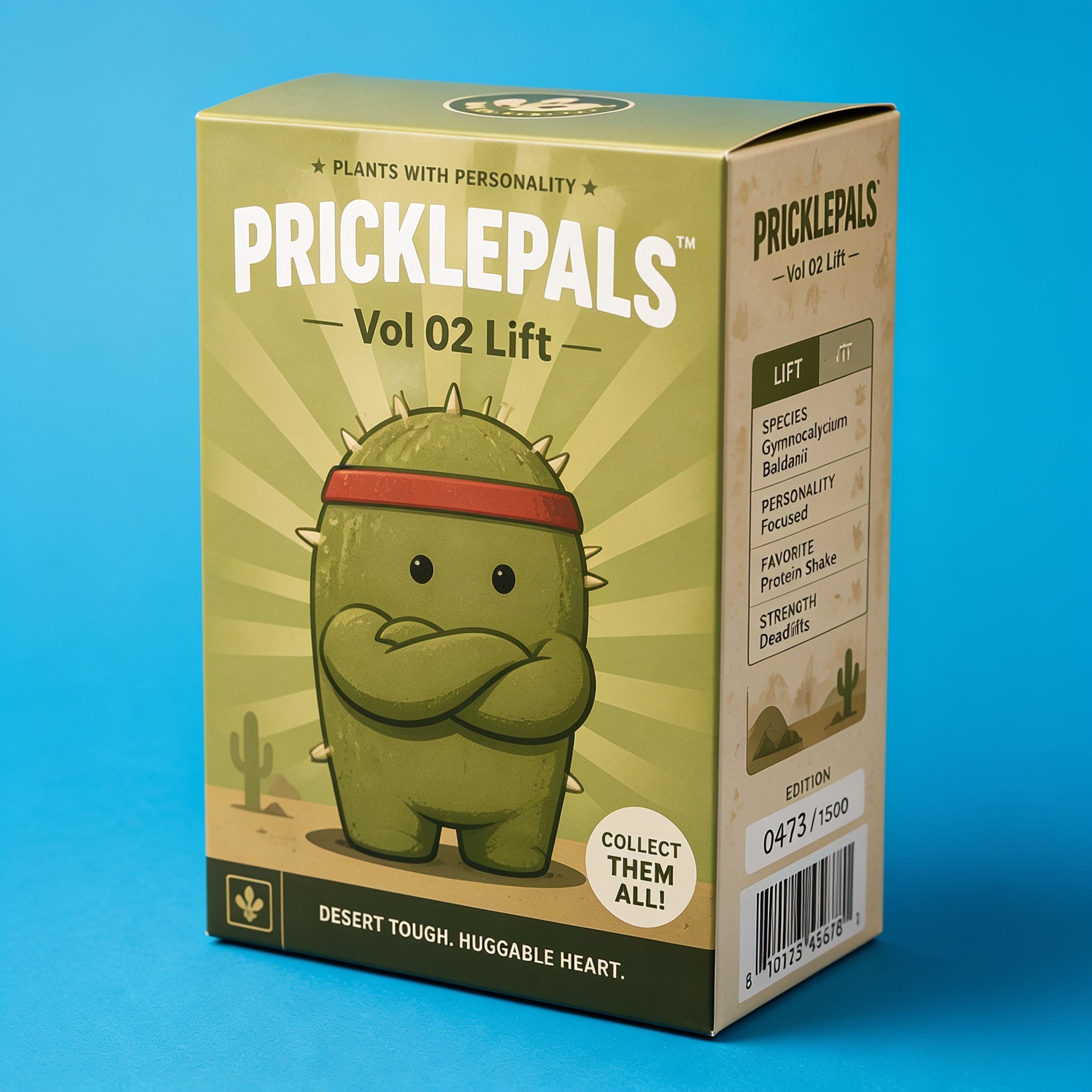 Designer Toy & Collectible Box — custom printed
