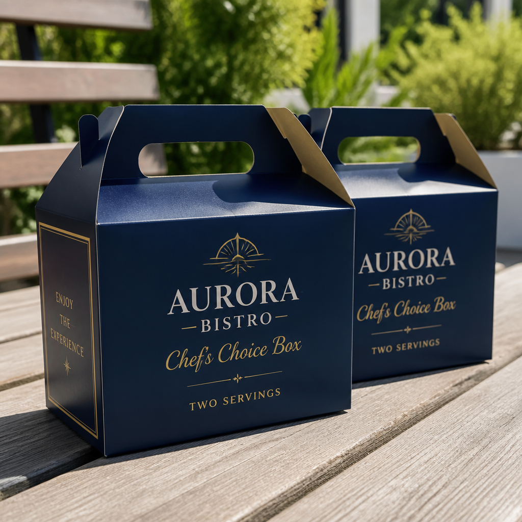 Carry Handle Tuck Top Box — view 3